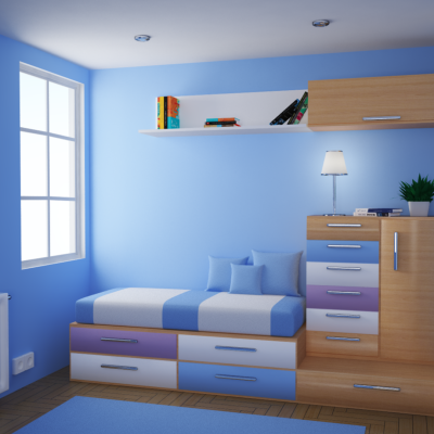 Small Modern Bedroom