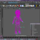 3d Maya characters