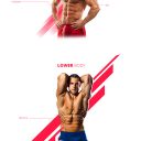 FLEX : bodybuilding landing page