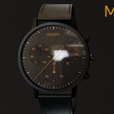 ساعة blender ) Movado )