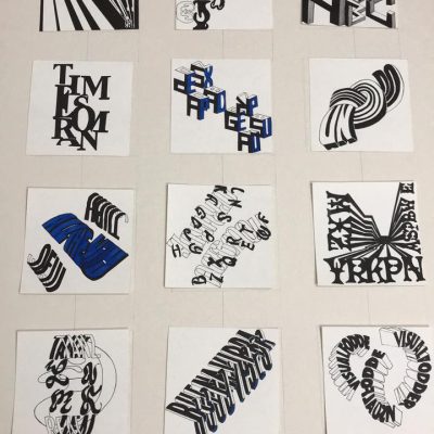 Experimental Typography Composition