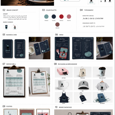Marcella Café | Brand Identity
